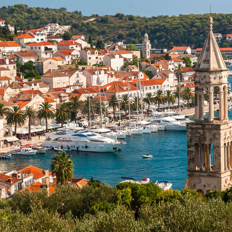 The heavenly scent of lavender perfumes the air in the fields and valleys around the island of Hvar.