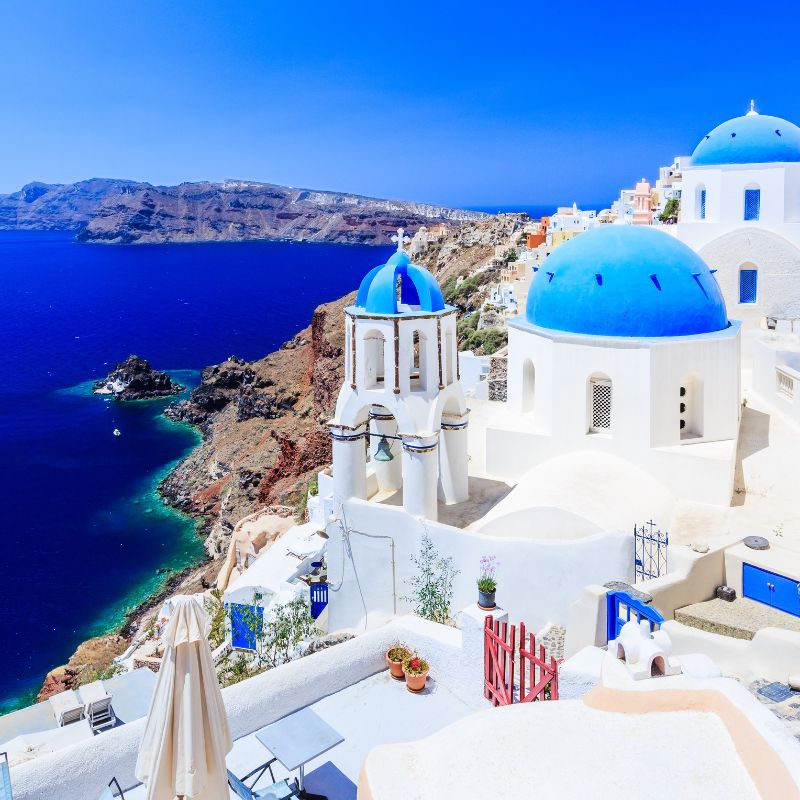 The island of Santorini is perhaps the most breathtaking of all the Greek Islands.