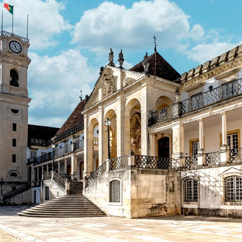 Enjoy a free day to explore Coimbra. Opt to visit the famous Coimbra University, a UNESCO World Heritage site since 2013 (and also the inspiration for Harry Potter's Hogwarts). Explore the winding streets and the riverfront filled with restaurants and bars, or opt for a day trip to the nearby coastal town of Aveiro or the pilgrimage sites of Fátima.