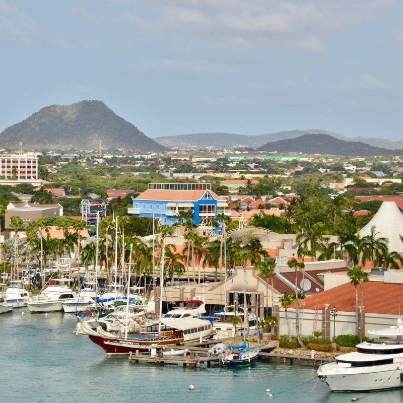 While on the Discover Southern Caribbean, we will stop in Aruba.