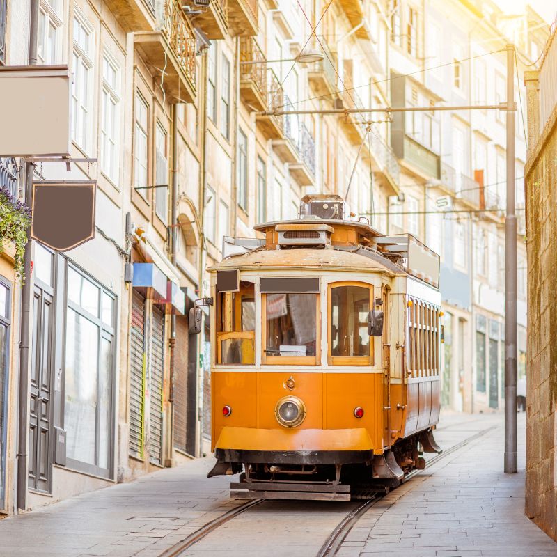 Continue to the historic and vibrant coastal town of Porto in the morning, and take an orientation walk upon arrival. Climb aboard, take your seat, and get around like the locals do.