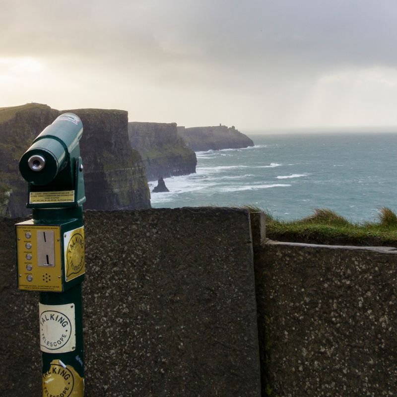 During your Highlights of Ireland tour with Red Orchid Travel, you will visit the breathtaking Cliffs of Moher and hike the picturesque countryside along the cliffs.