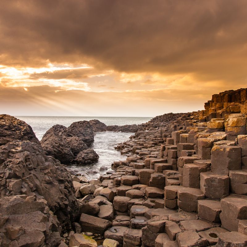 During your Highlights of Ireland tour with Red Orchid Travel, you will visit the Giant's Causeway and marvel at the natural phenomenon of its volcanic columns.