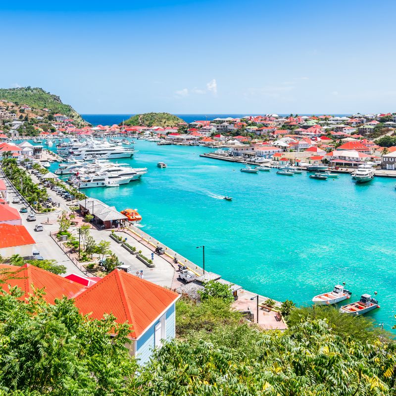 In its elegant little capital of Gustavia, French joie de vivre is tempered by Swedish spic and span neatness.