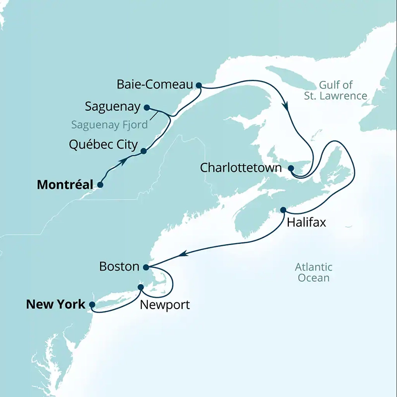 Day 1 of the Canada and New England Fall Foliage adventure on the Seabourn Sojourn with Red Orchid travel. Arrive in Montreal.