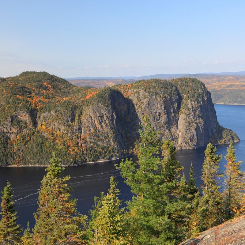 Day 4 of the Canada and New England Fall Foliage adventure on the Seabourn Sojourn with Red Orchid travel. Cruise the Saguenay Fjord!