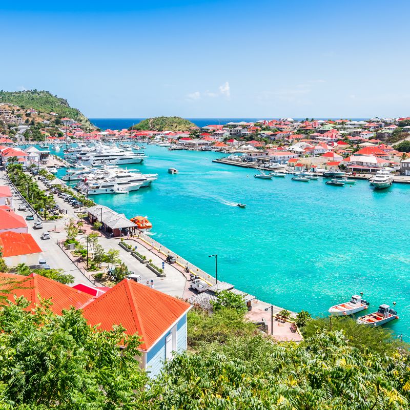 Day 7 of Treasure Islands cruise with Red Orchid Women’s Travel - In its elegant little capital of Gustavia, French joie de vivre is tempered by Swedish spic and span neatness. Diversions include duty-free shopping in exquisite boutiques, beautiful beaches, excellent dining and people-watching.