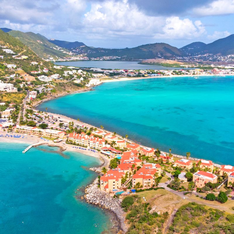 Day 8 of Treasure Islands cruise with Red Orchid Women’s Travel - End of cruise! The smallest island in the world shared by two countries, St. Martin/St. Maarten is big on shopping. Whether you go Dutch in Philipsburg or prefer Marigot's French touch, you're always welcome.