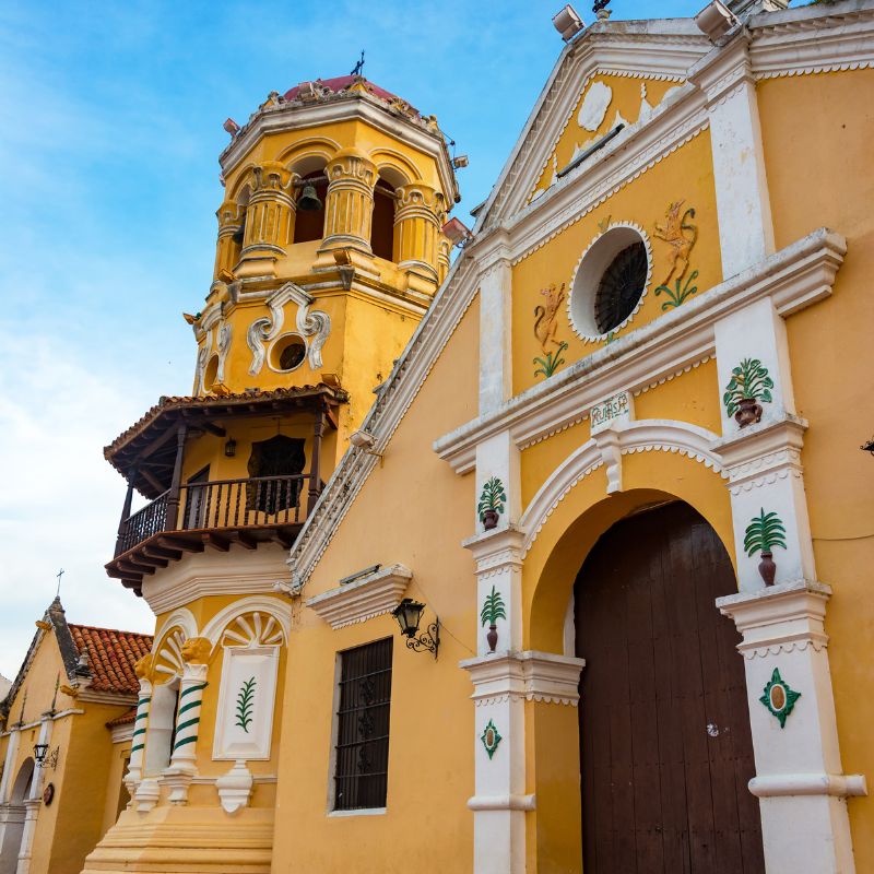 Historic church located in Santa Barbara de Pinto.