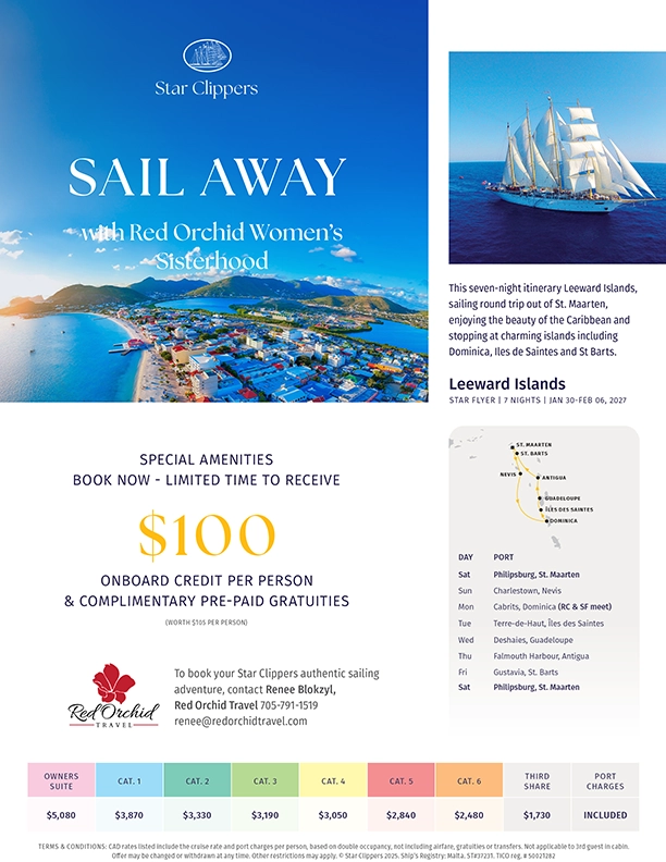 Star Clipper - January 2027 flyer