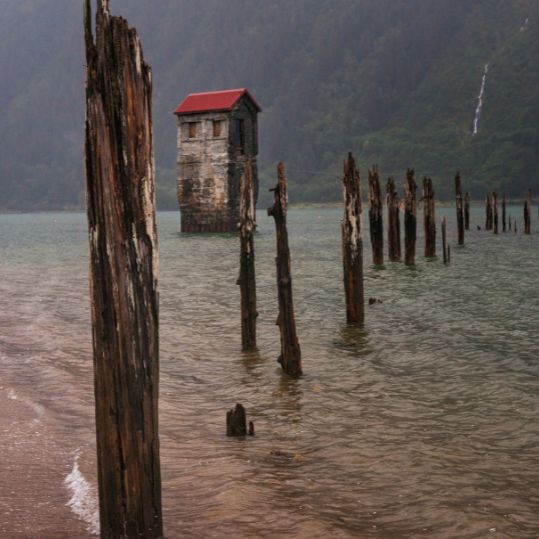 A photo of the missing town Treadwell