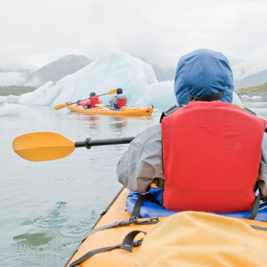 kayaking in Alaska