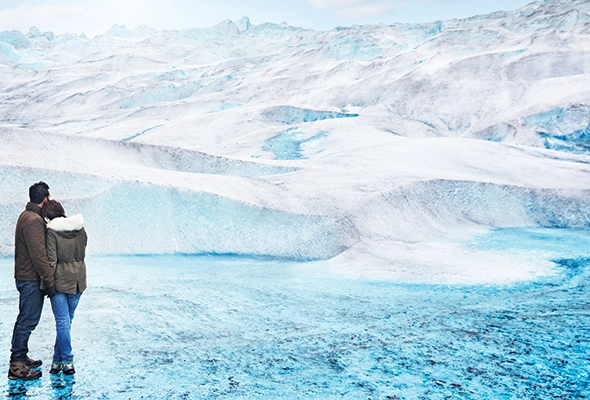 The Mendenhall Glacier is 13 miles long, a half-mile wide and from 300 to 1,800 feet deep. Stretching from the Juneau Icefield to Mendenhall Lake, it has been slowly retreating since the mid 1700s.