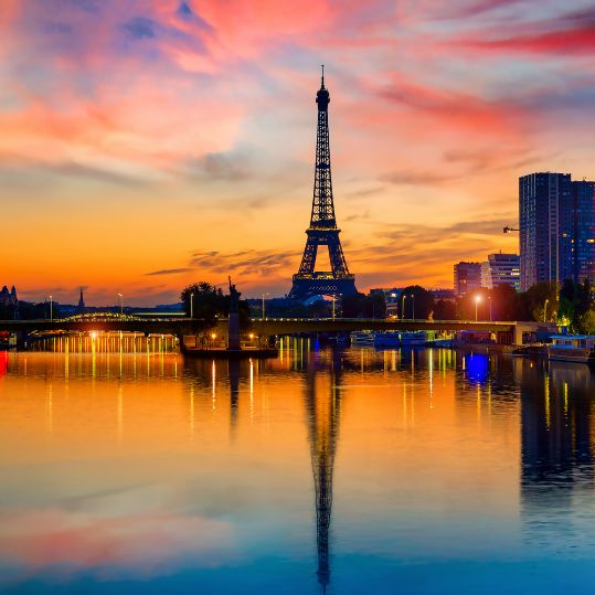 Check out of your hotel this morning. If you have arranged a Uniworld departure transfer, you’ll be taken to Charles de Gaulle Airport for your flight home.