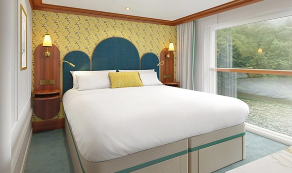 Uniworld Deluxe French Balcony cabin
