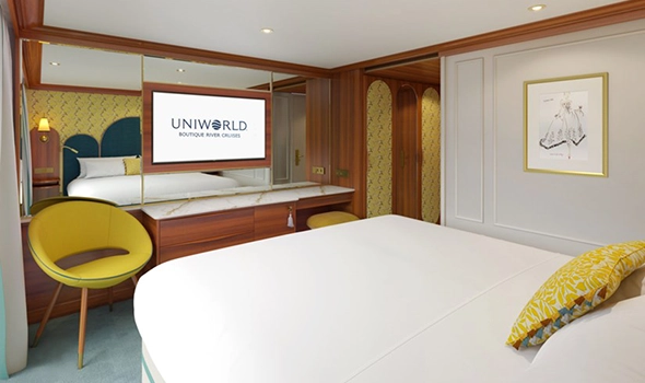 Uniworld French Balcony A cabin