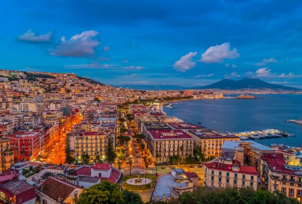 Arrive in Naples, a vibrant mecca for locals and travelers alike. Volcanic landscapes give way to medieval architecture and Grecian lanes, creating a unique culture exclusive to Naples. As arrival times will vary, there is no scheduled sightseeing today.