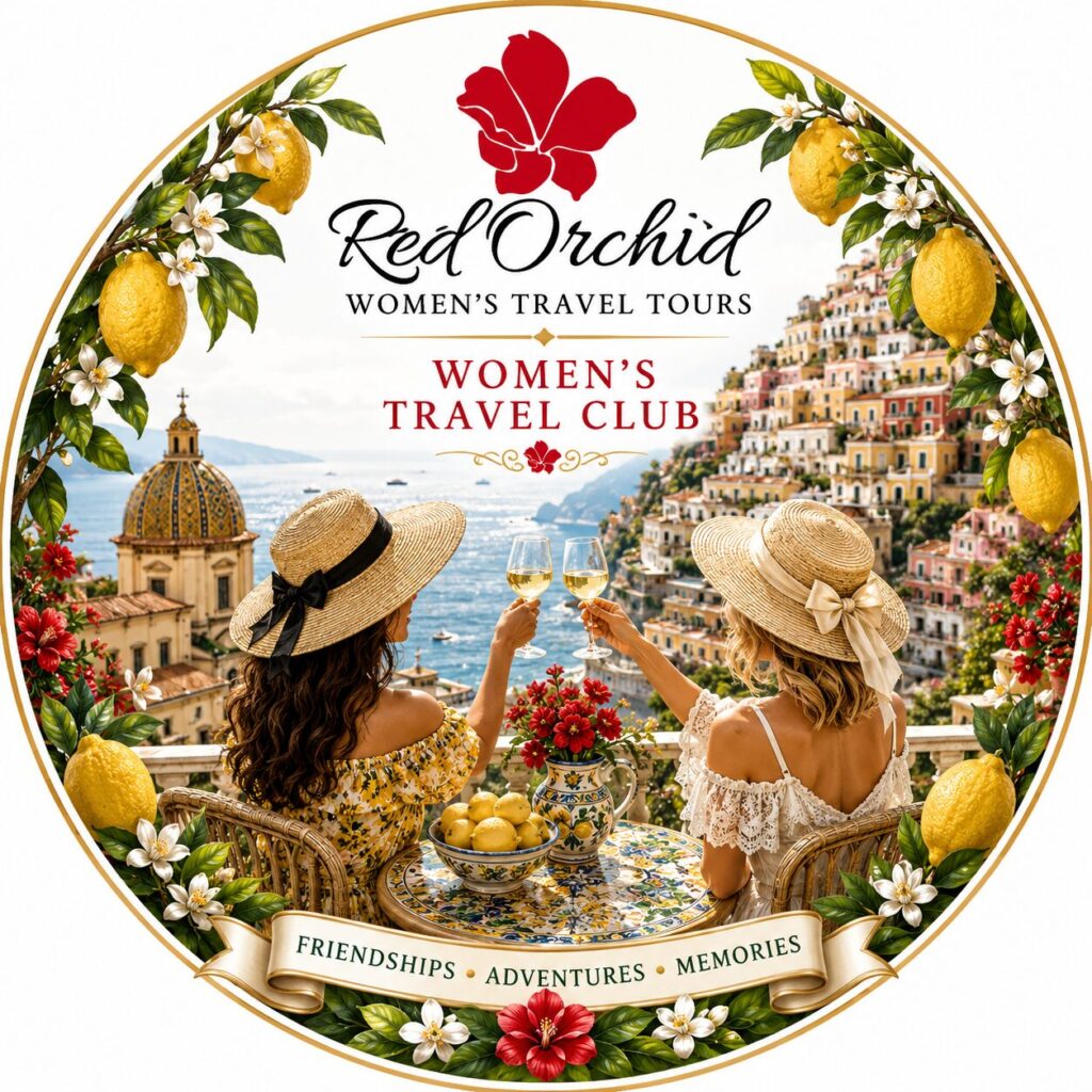 Red Orchid Women's badge
