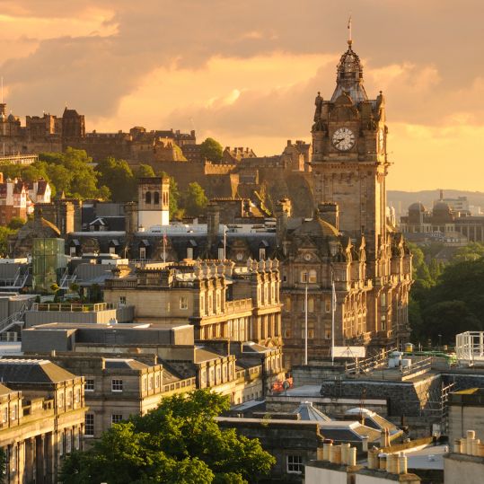 This morning enjoy a panoramic view of Edinburgh before departing the city for the Highlands